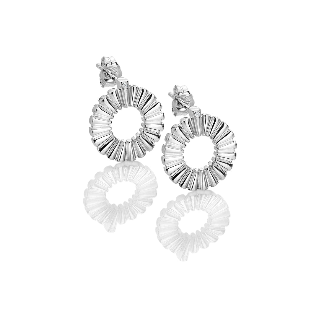 Hot Diamonds Silver Sunbeam Earrings