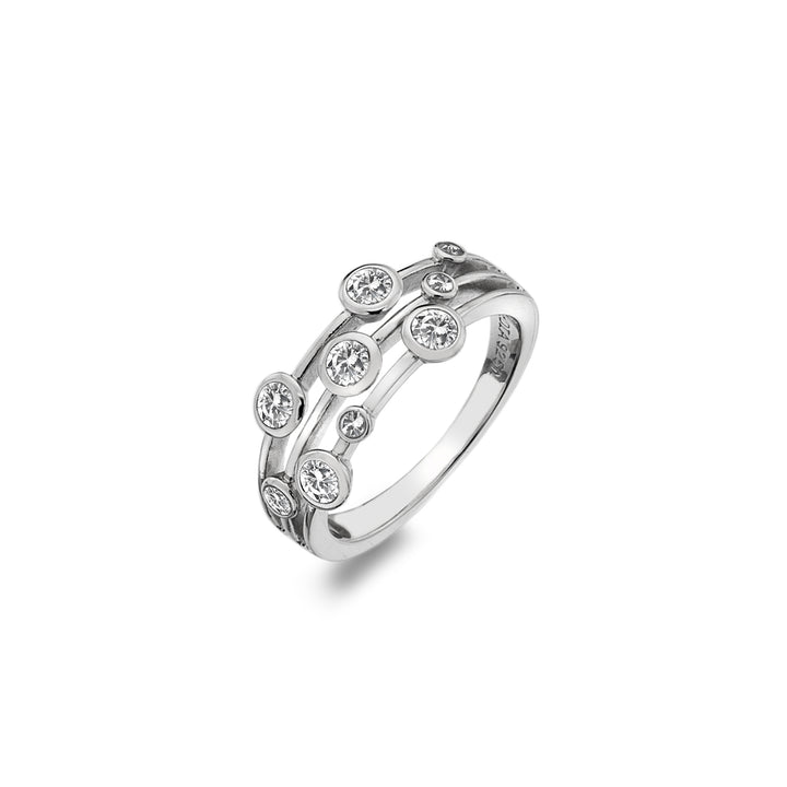 Hot Diamonds Silver Tender Statement Ring