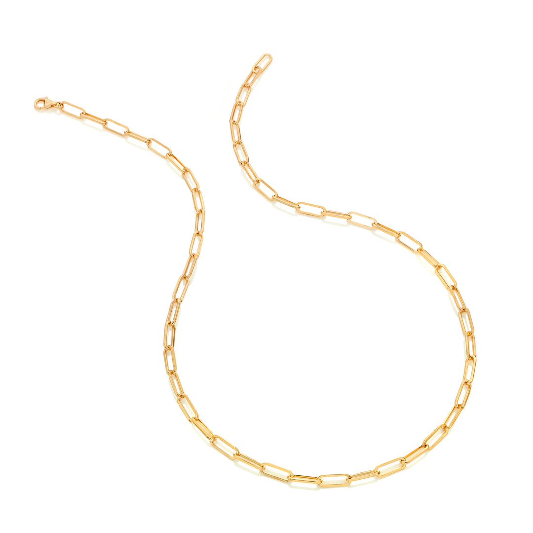 Hot Diamonds X Jac Jossa Gold Embrace Statement Round Chain 50cm