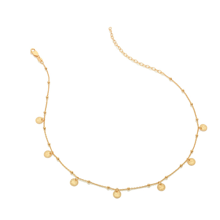 Hot Diamonds X Jac Jossa Gold Embrace Droplet Cable Chain -32cm