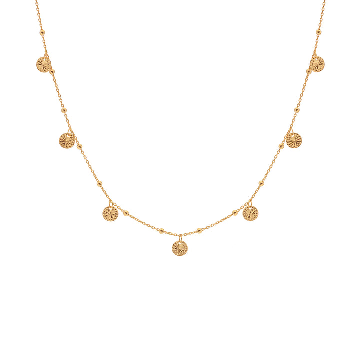 Hot Diamonds X Jac Jossa Gold Embrace Droplet Cable Chain -32cm