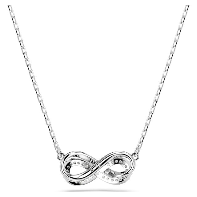 Swarovski Silver Hyperbola Infinity Necklace