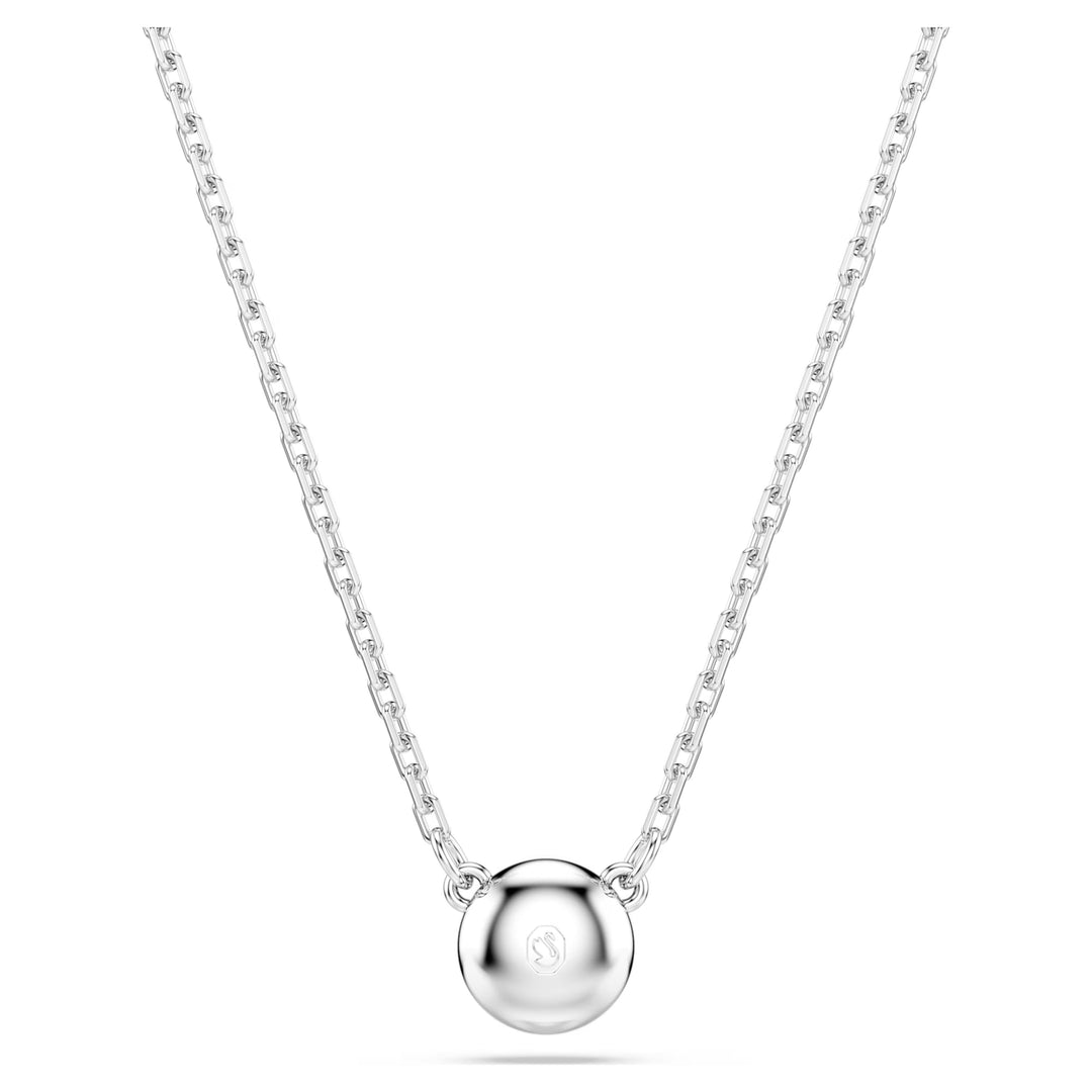 Swarovski Silver Imber Round Cut Crystal Necklace