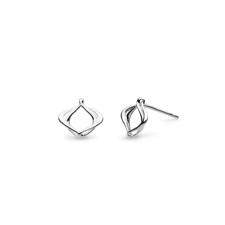 Kit Heath Silver Alicia Petite Stud Earrings