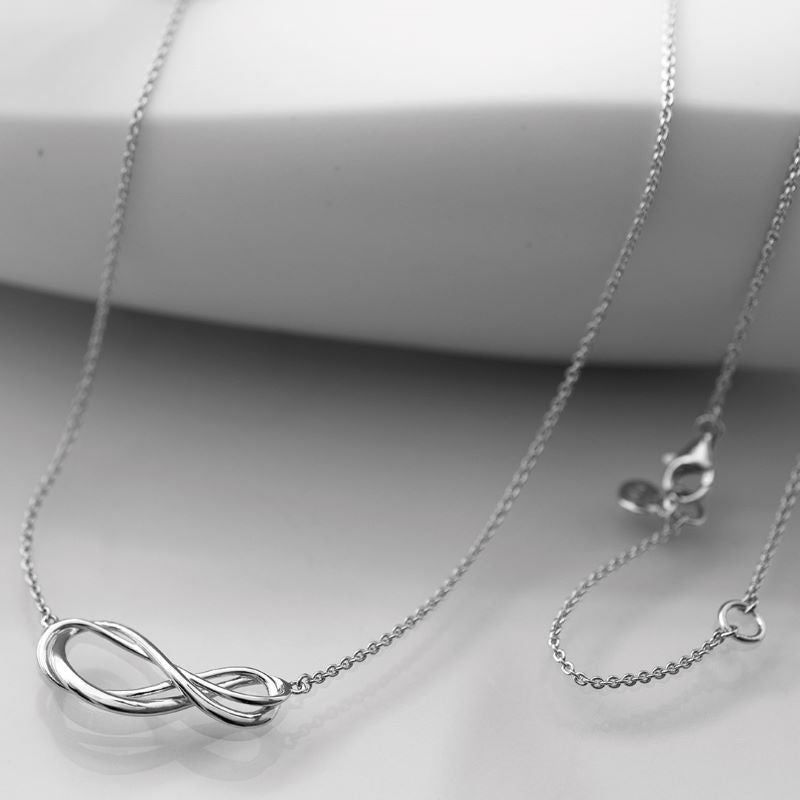 Kit Heath Silver Infinity Necklace