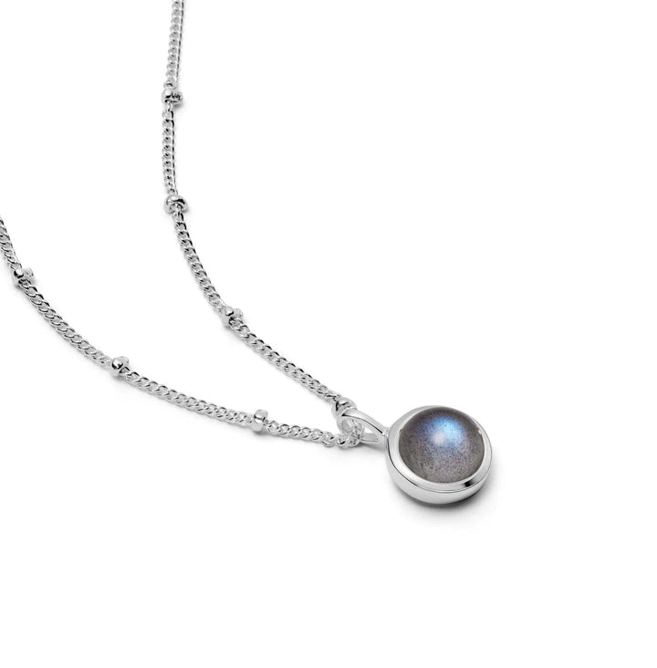 Daisy London Sterling Silver Labradorite Healing Necklace