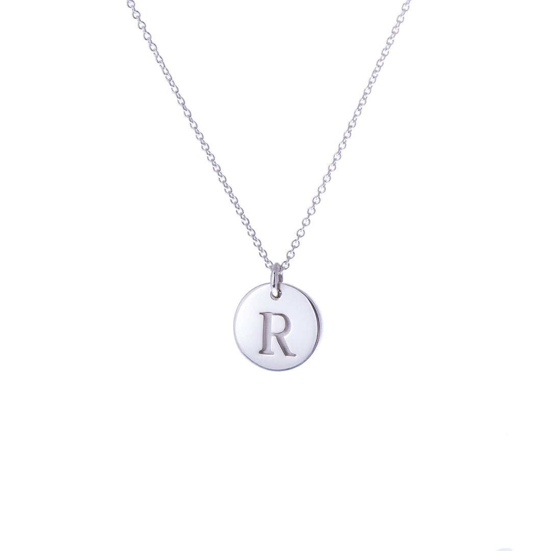 ol&co Silver Initials A-Z Necklaces