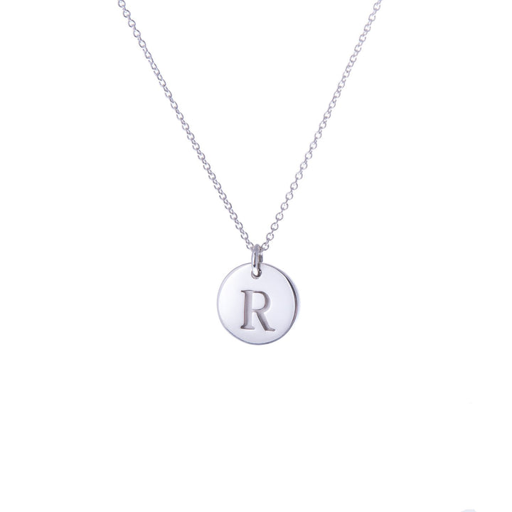 ol&co Silver Initials A-Z Necklaces