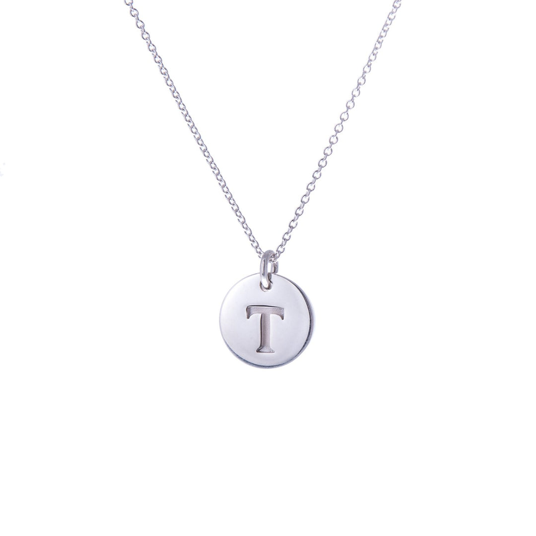 ol&co Silver Initials A-Z Necklaces