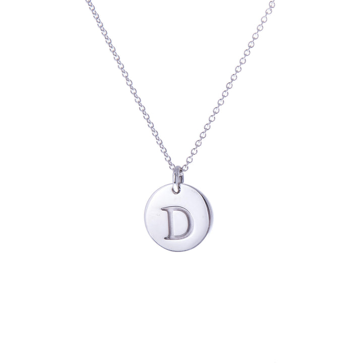 ol&co Silver Initials A-Z Necklaces