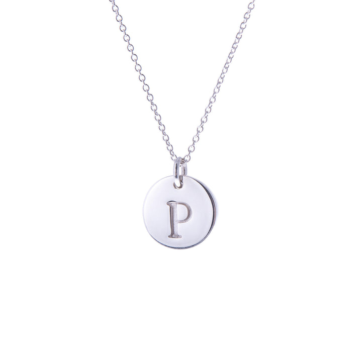 ol&co Silver Initials A-Z Necklaces