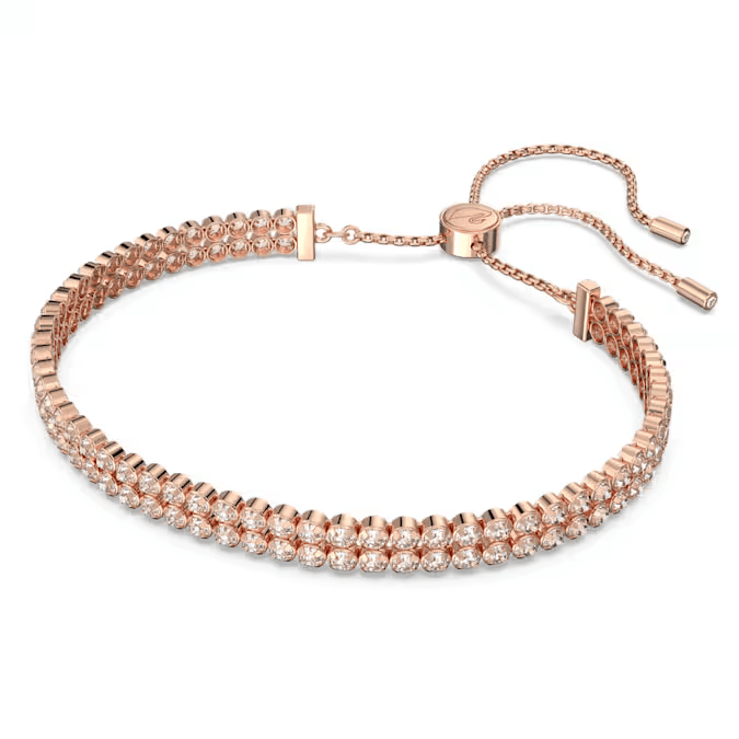 Swarovski Rose Gold Matrix Tennis bracelet