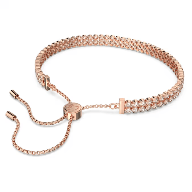 Swarovski Rose Gold Matrix Tennis bracelet