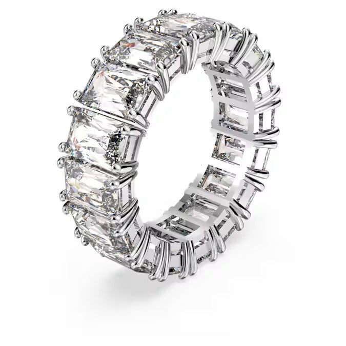 Swarovski Silver Matrix Vittore Wide Ring