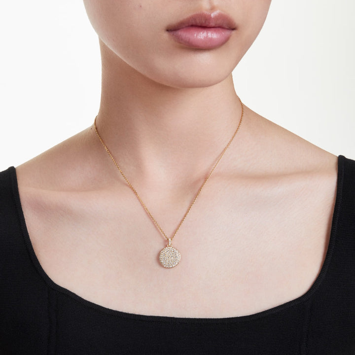 Swarovski Gold Sublima Pendant Necklace