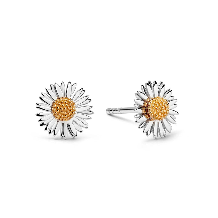 Daisy London Sterling Silver Michaelmas Daisy Stud Earrings