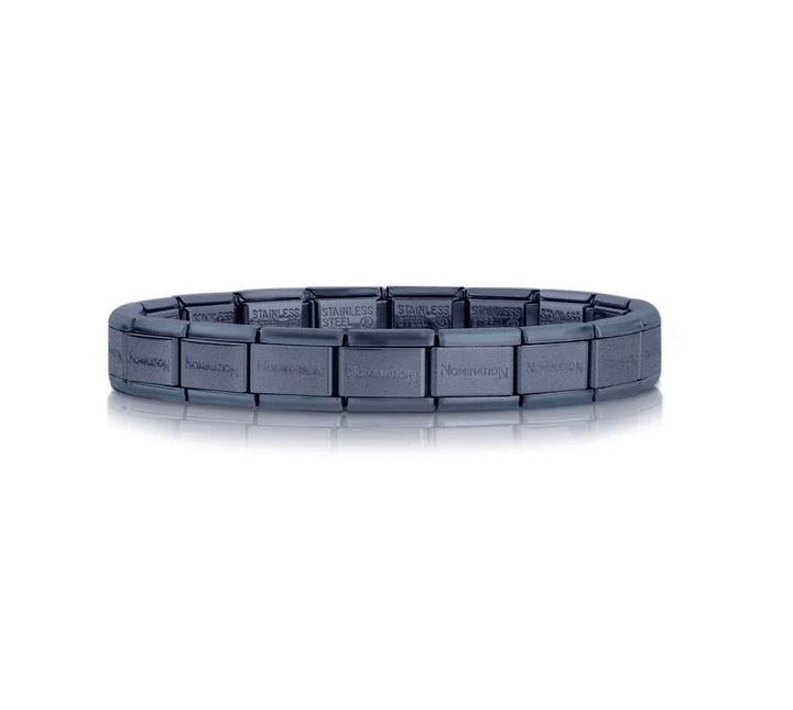 Nomination Classic Plain Matt Blue Starter Bracelet