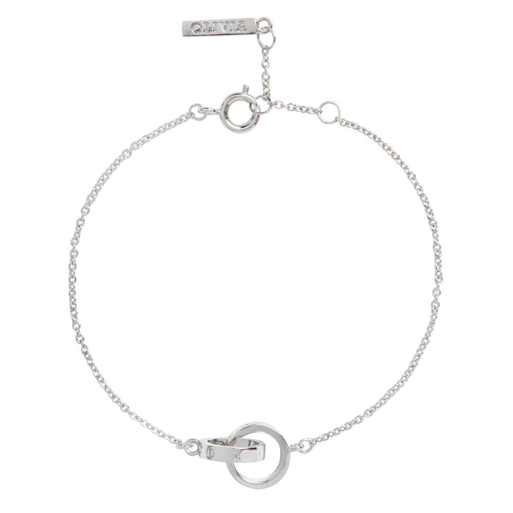 Olivia Burton Silver Classic Interlink Bracelet