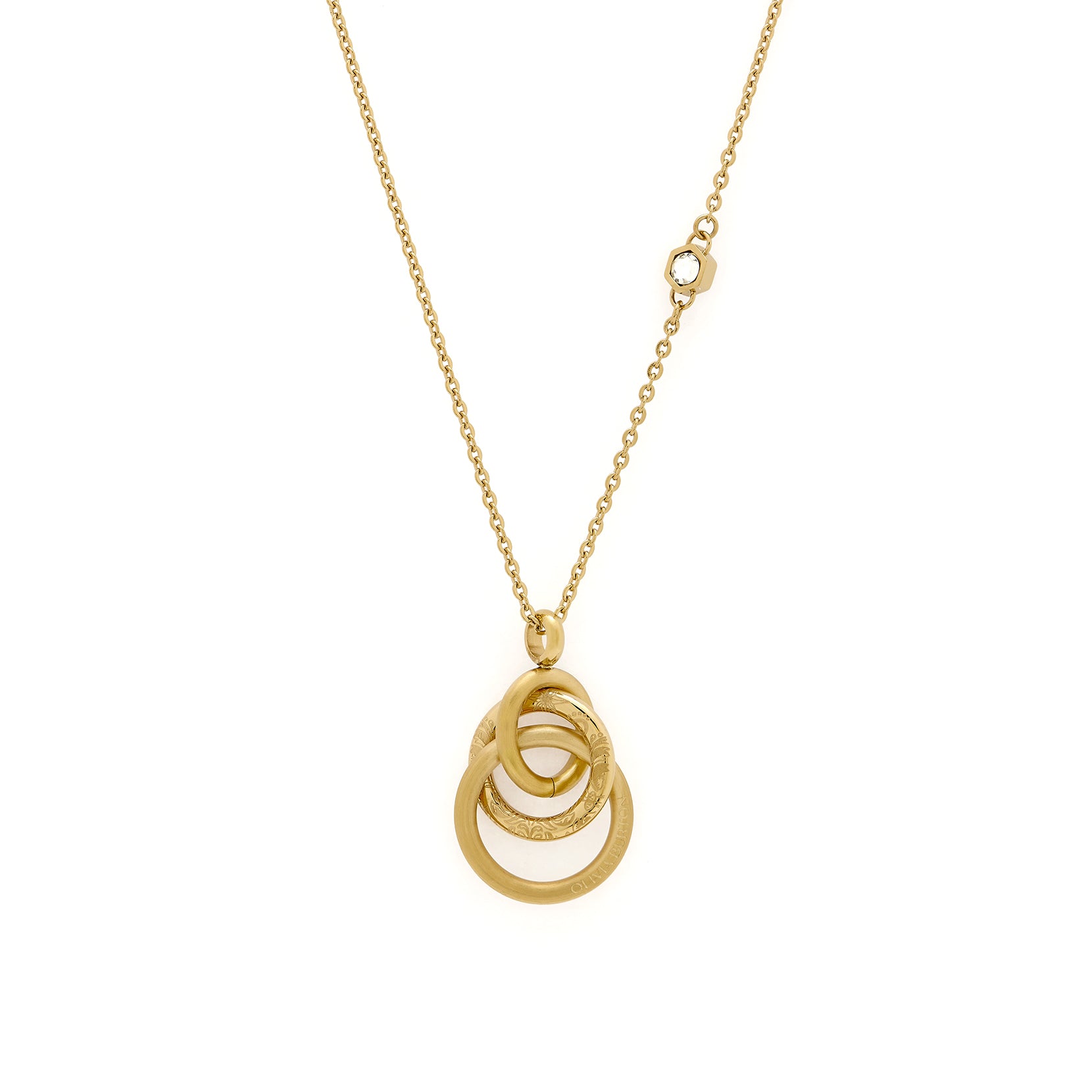 Olivia Burton Gold Classic Encircle Necklace