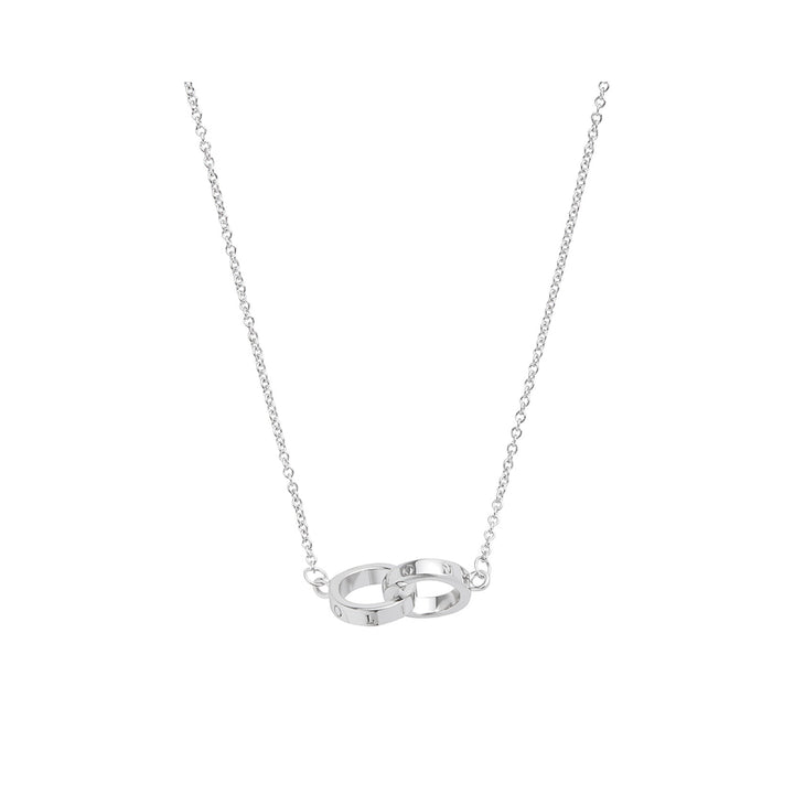 Olivia Burton Silver Classic Chain Interlink Necklace