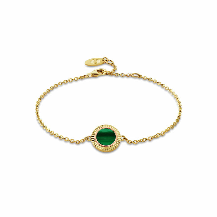 Clogau Gold Reflections of Padarn Malachite Bracelet