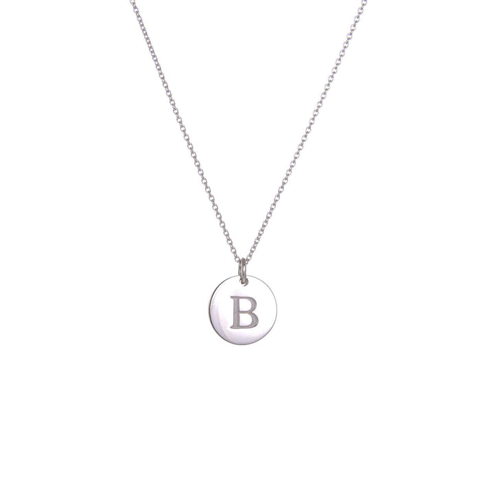 ol&co Silver Initials A-Z Necklaces