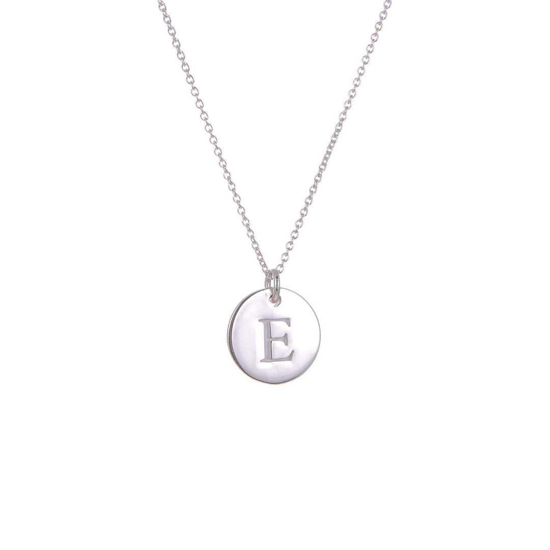 ol&co Silver Initials A-Z Necklaces