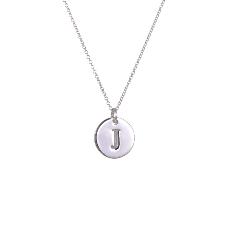 ol&co Silver Initials A-Z Necklaces