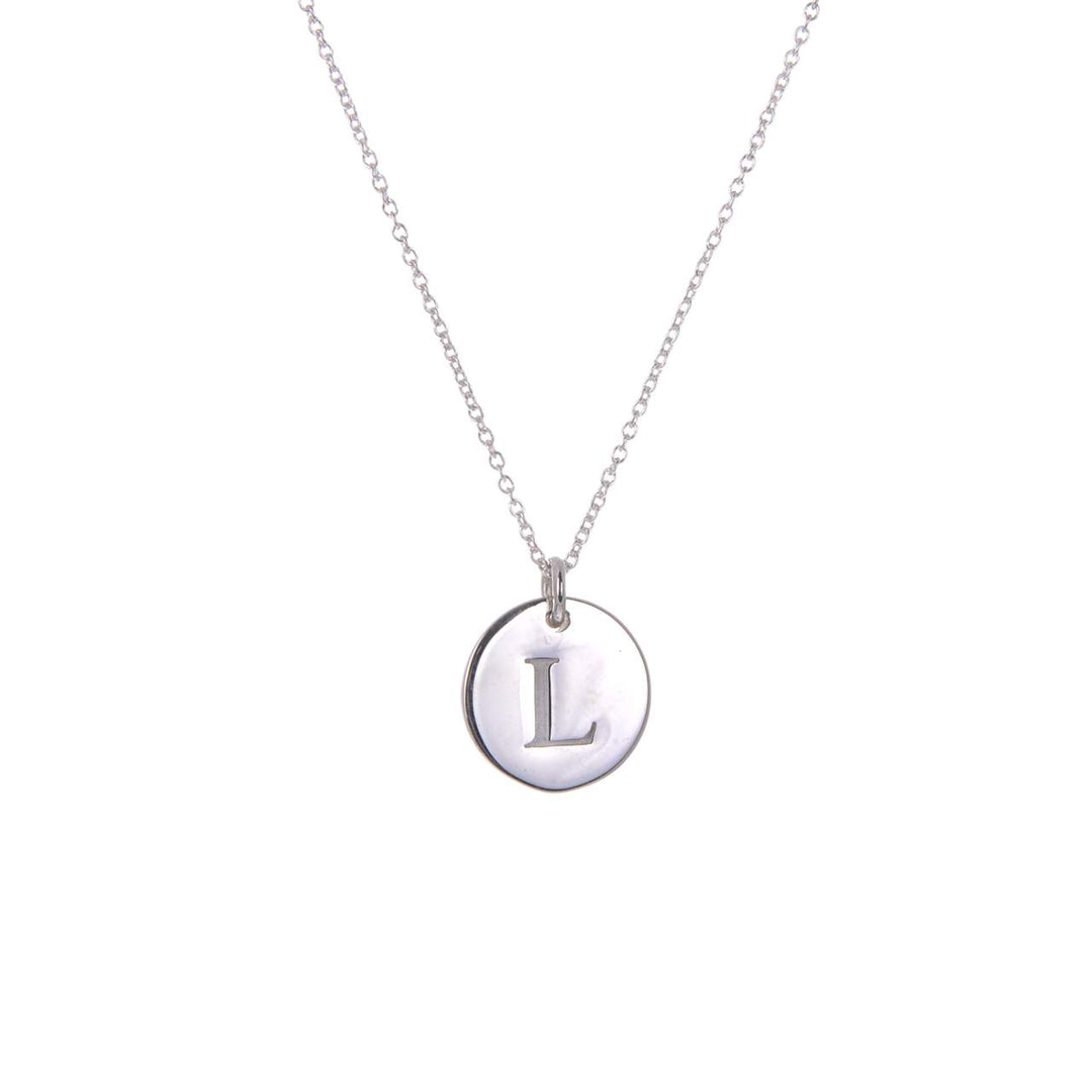 ol&co Silver Initials A-Z Necklaces