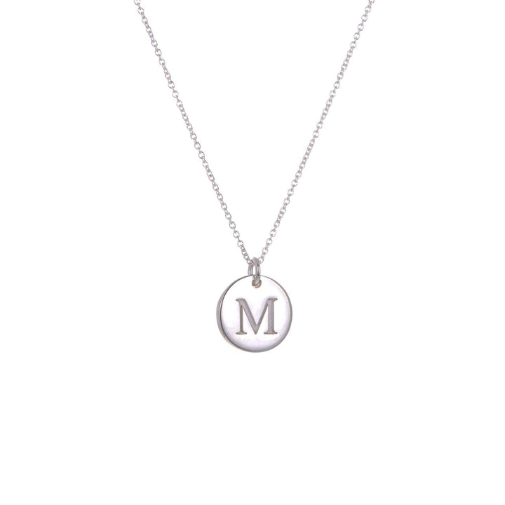 ol&co Silver Initials A-Z Necklaces