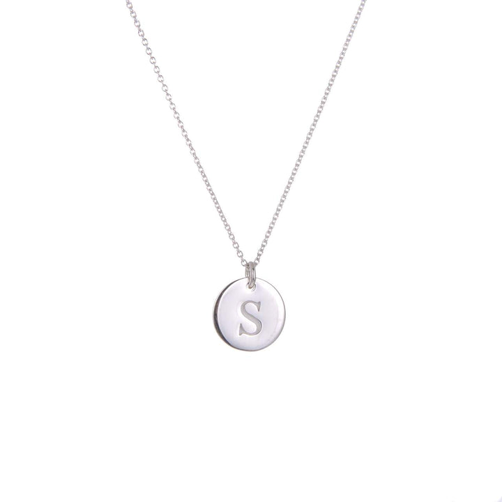 ol&co Silver Initials A-Z Necklaces