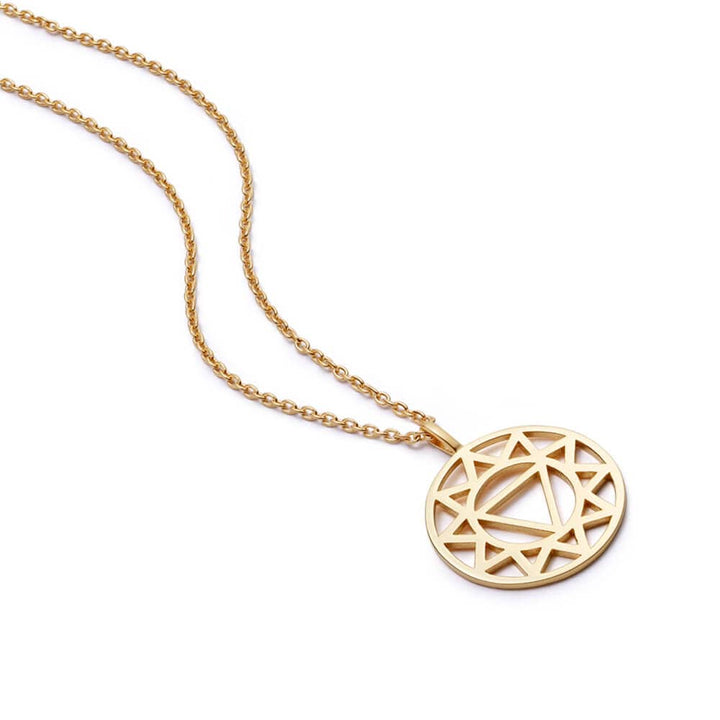 Daisy London Gold Solar Plexus Chakra Necklace