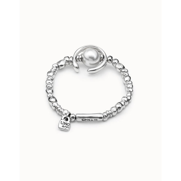 UNOde50 Sterling Silver-Plated Bracelet With Pearl 3