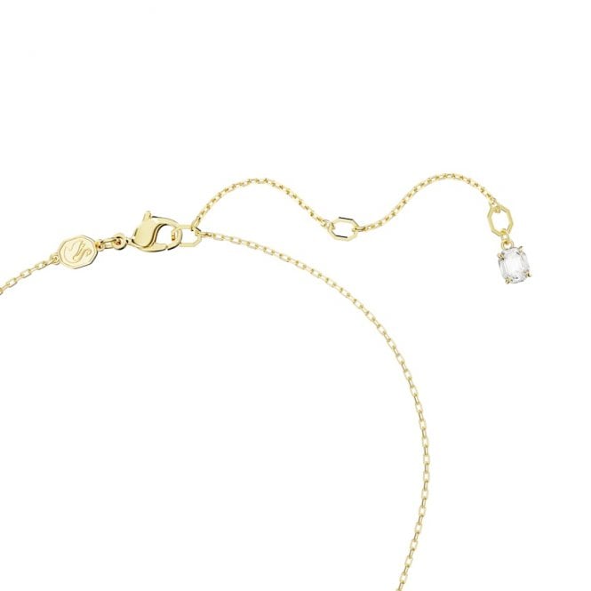 Swarovski Gold Dextera Interlocking Necklace