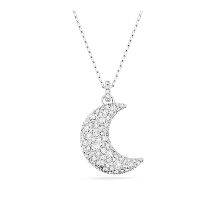 Swarovski Silver Sublima Moon Necklace