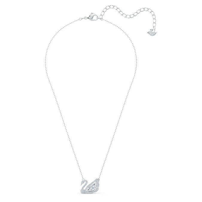 Swarovski Silver Dancing Swan Necklace