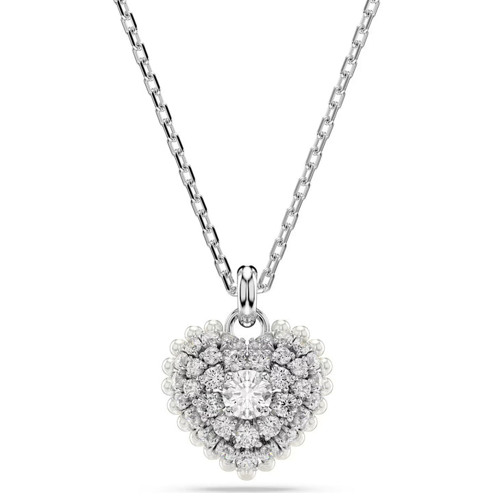 Swarovski Silver Idyllia Heart Necklace