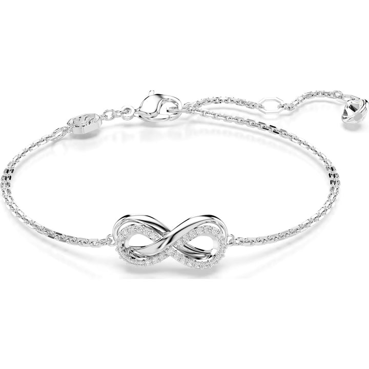 Swarovski Silver Hyperbola Infinity Intertwined Bracelet