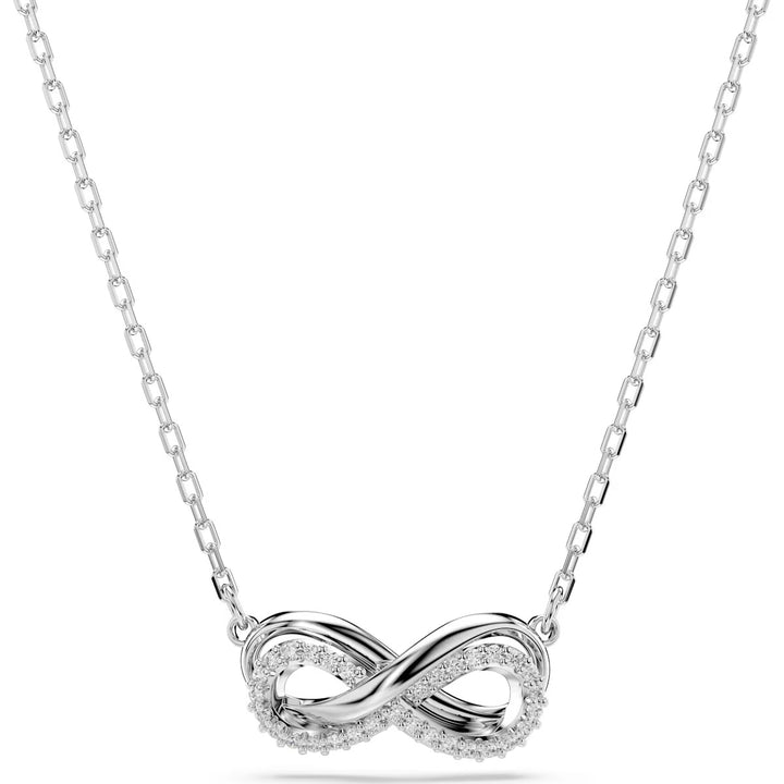 Swarovski Silver Hyperbola Infinity Necklace