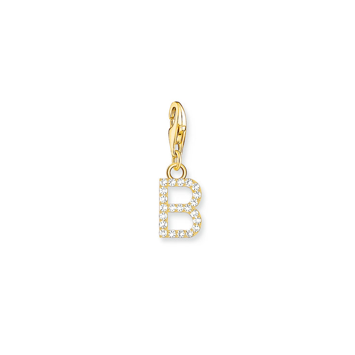 Thomas Sabo Gold CZ Initials A-Z Charms