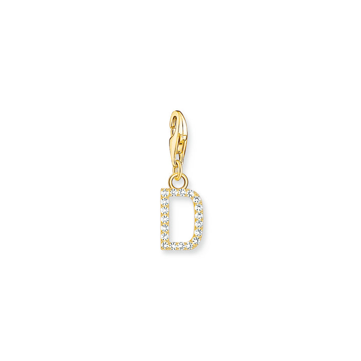 Thomas Sabo Gold CZ Initials A-Z Charms