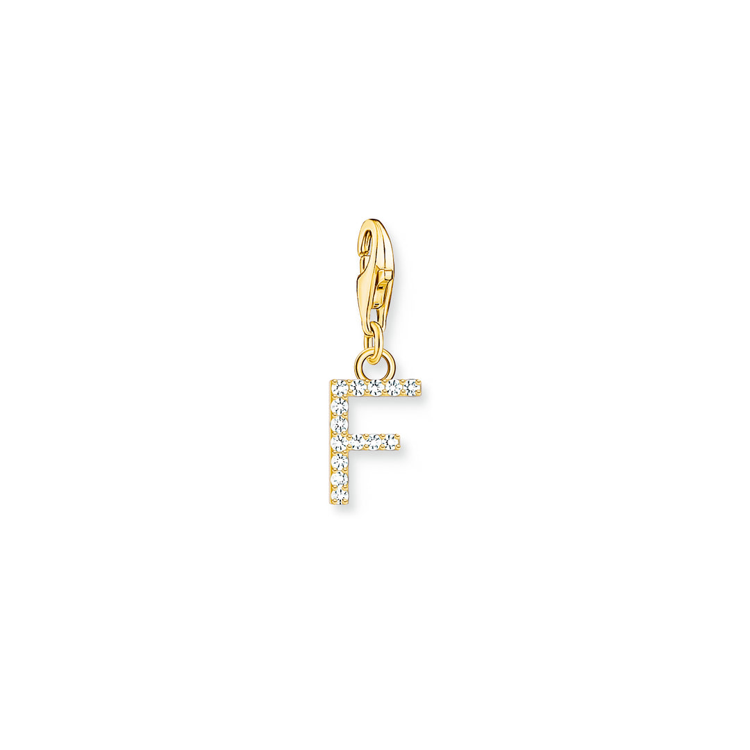 Thomas Sabo Gold CZ Initials A-Z Charms