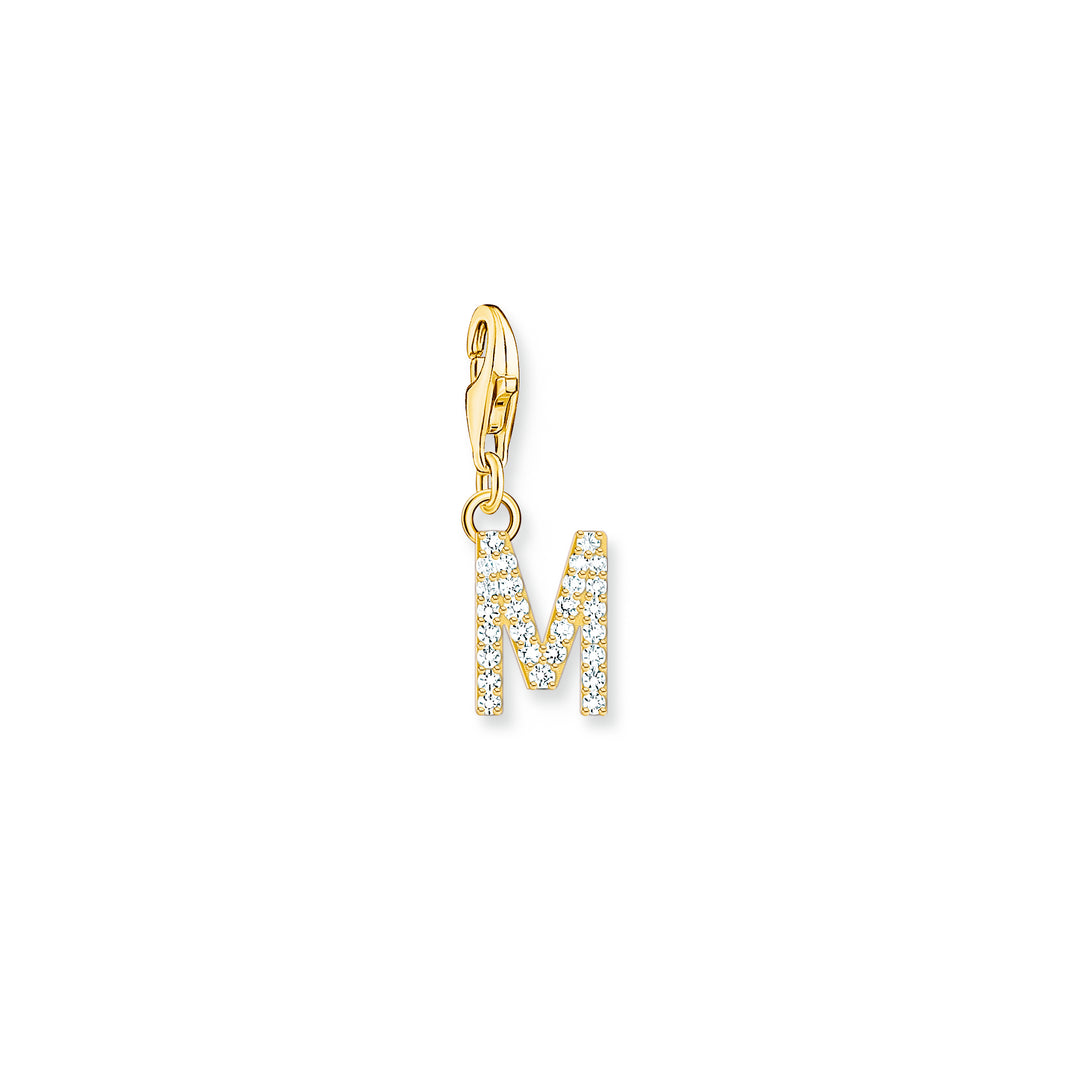 Thomas Sabo Gold CZ Initials A-Z Charms