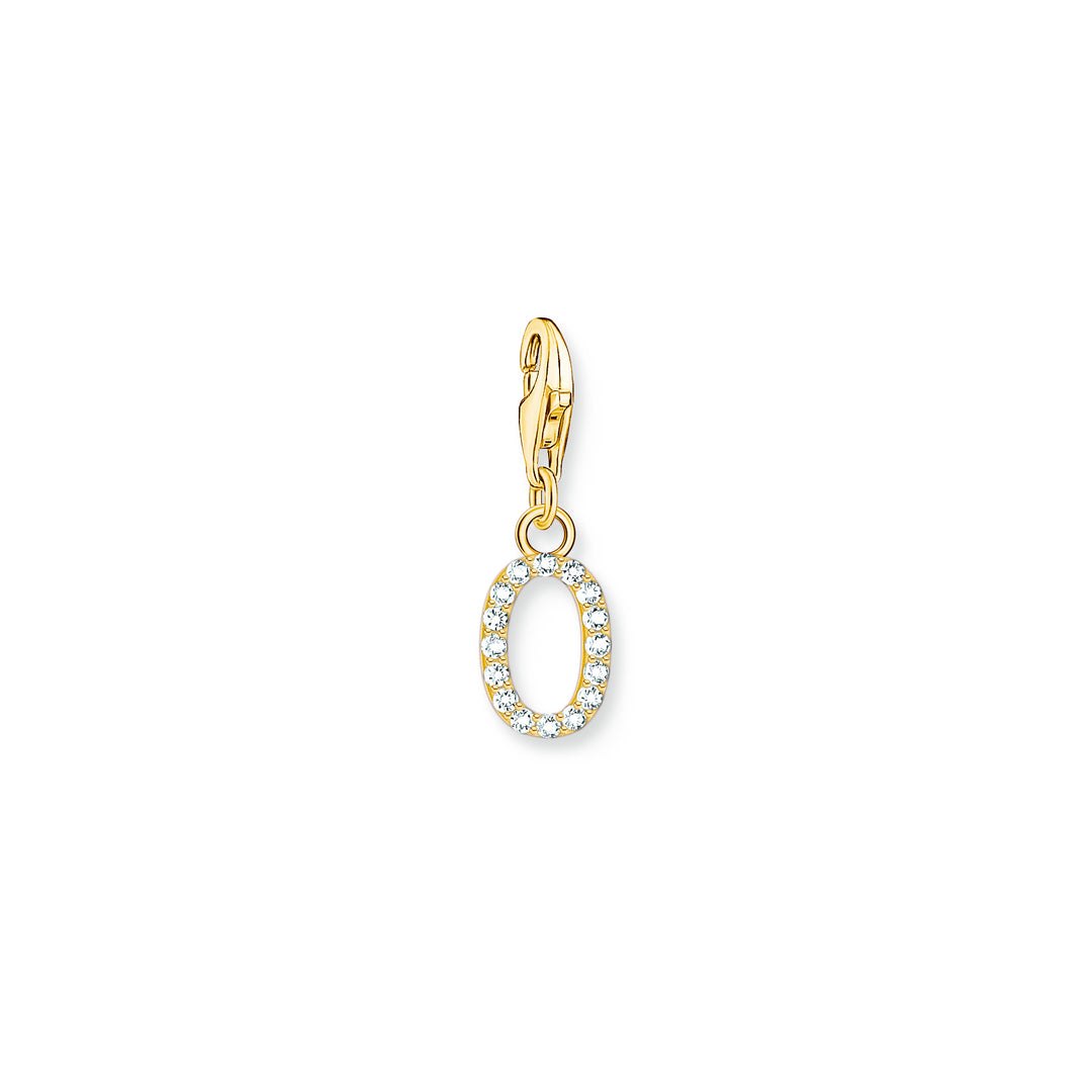 Thomas Sabo Gold CZ Initials A-Z Charms