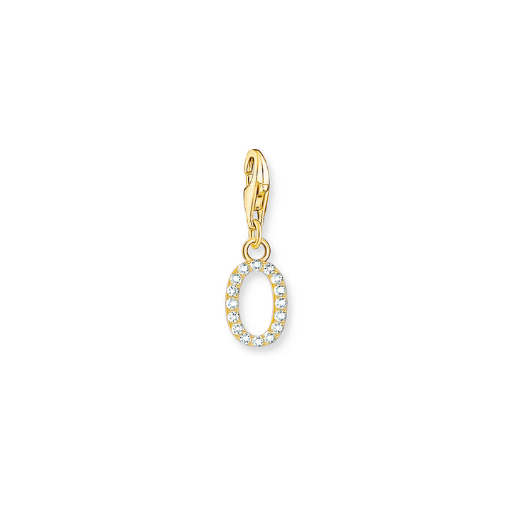 Thomas Sabo Gold CZ Initials A-Z Charms