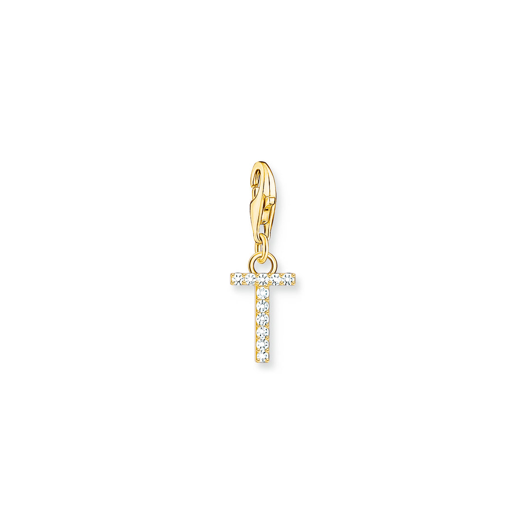 Thomas Sabo Gold CZ Initials A-Z Charms