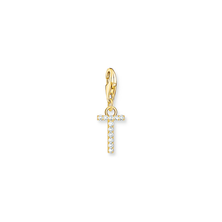 Thomas Sabo Gold CZ Initials A-Z Charms