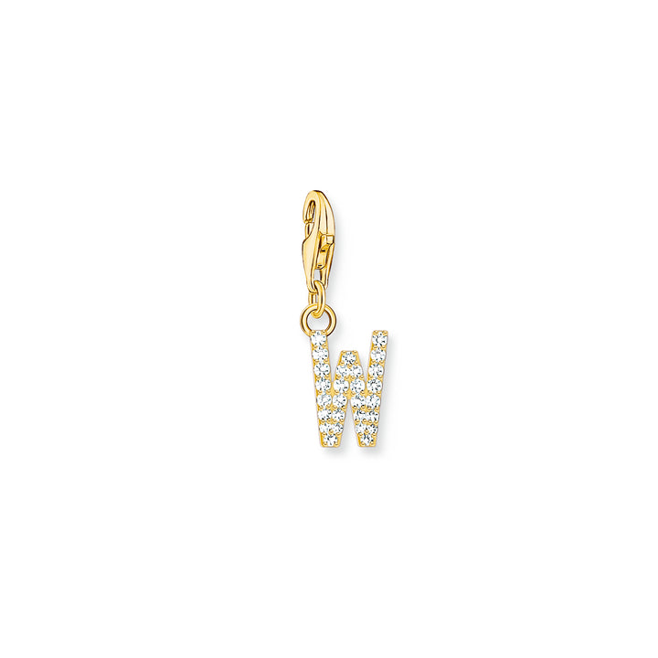 Thomas Sabo Gold CZ Initials A-Z Charms