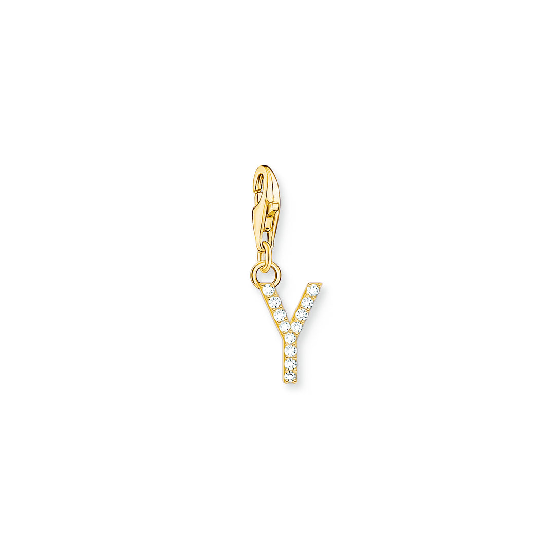 Thomas Sabo Gold CZ Initials A-Z Charms