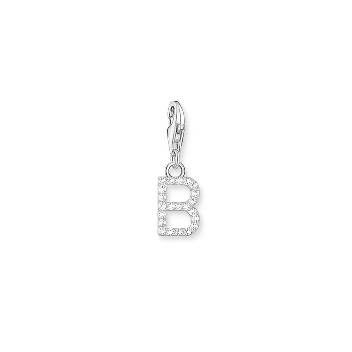 Thomas Sabo Silver CZ Initials A-Z Charms